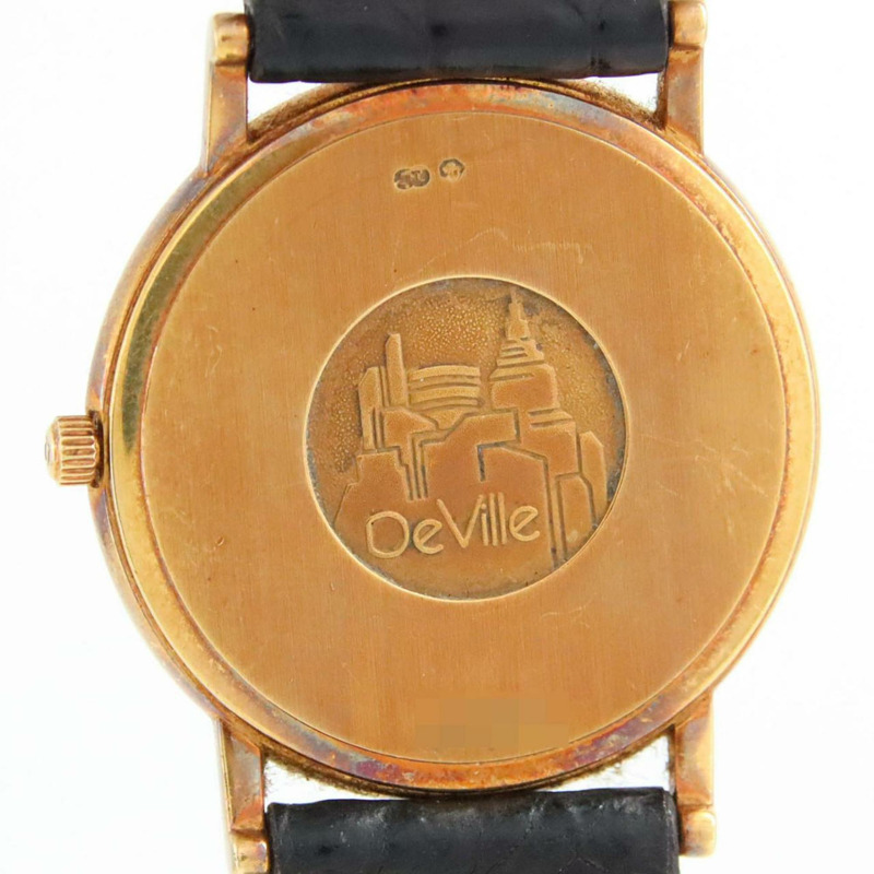 歐米茄碟飛系列黃金機芯1478型195.2378石英錶-5