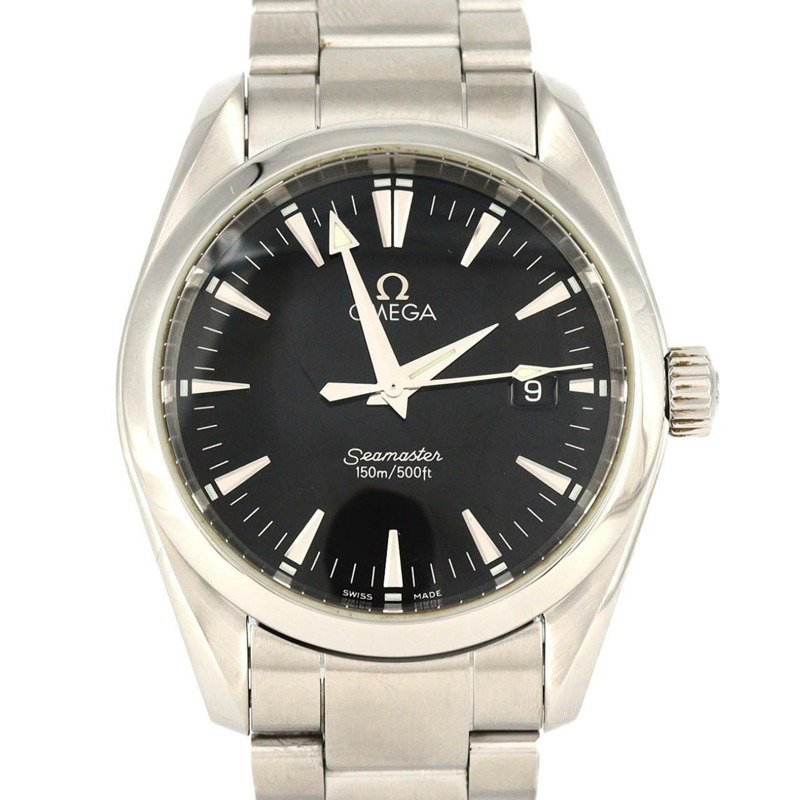 歐米茄 海馬 Aqua Terra 2518.50 SS 石英錶-0