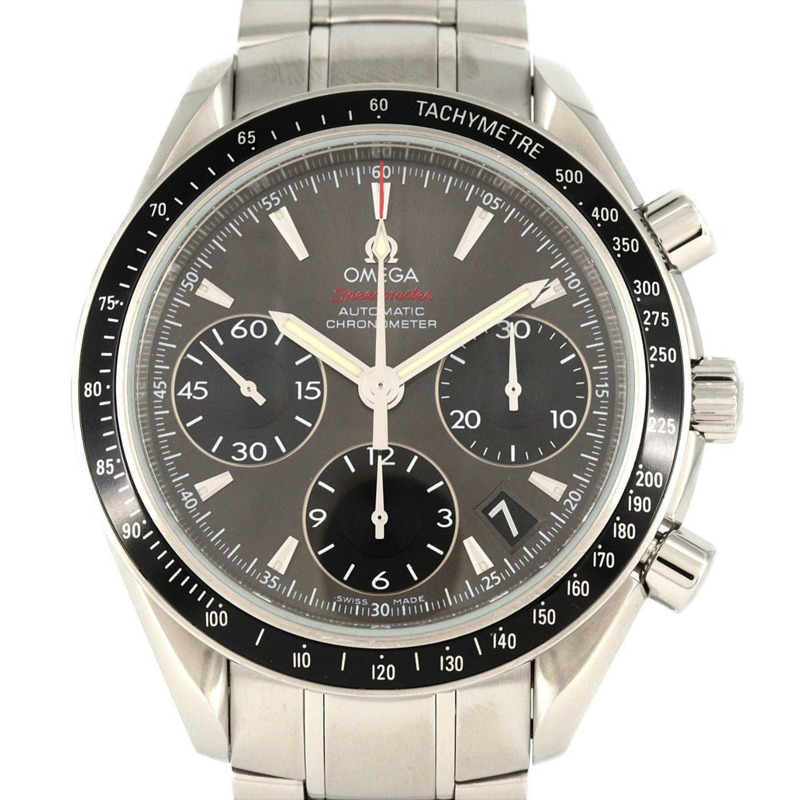 歐米茄超霸系列日期顯示腕錶 323.30.40.40.06.001 不鏽鋼自動腕錶-0