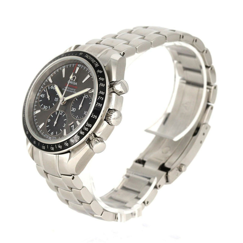 歐米茄超霸系列日期顯示腕錶 323.30.40.40.06.001 不鏽鋼自動腕錶-1