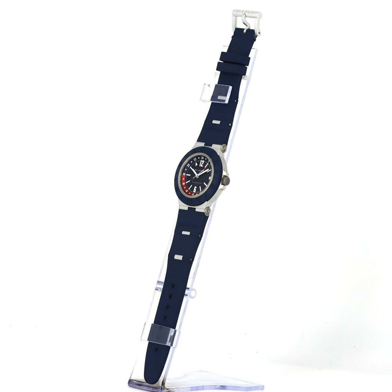 寶格麗鋁製GMT腕錶BB40ATGMT 103554自動腕錶-1