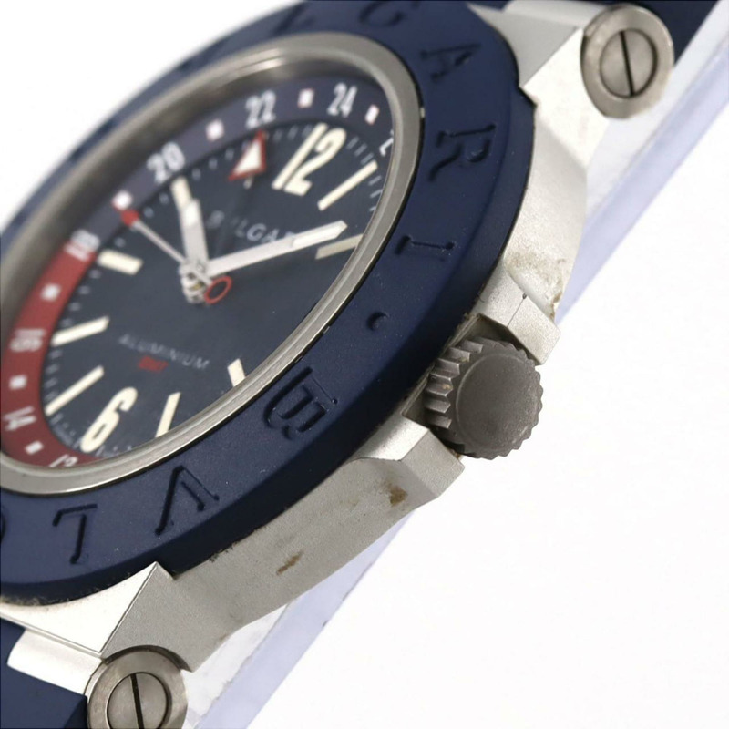 寶格麗鋁製GMT腕錶BB40ATGMT 103554自動腕錶-2