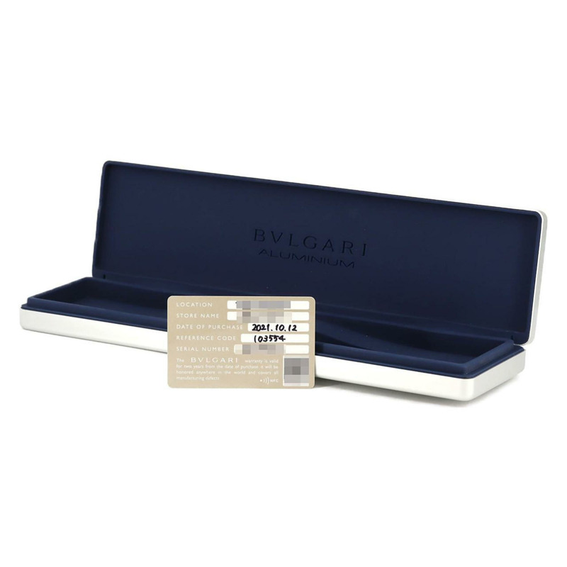 寶格麗鋁製GMT腕錶BB40ATGMT 103554自動腕錶-7