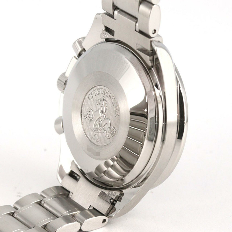 歐米茄超霸系列日期顯示腕錶 3513.52 不鏽鋼自動腕錶-5