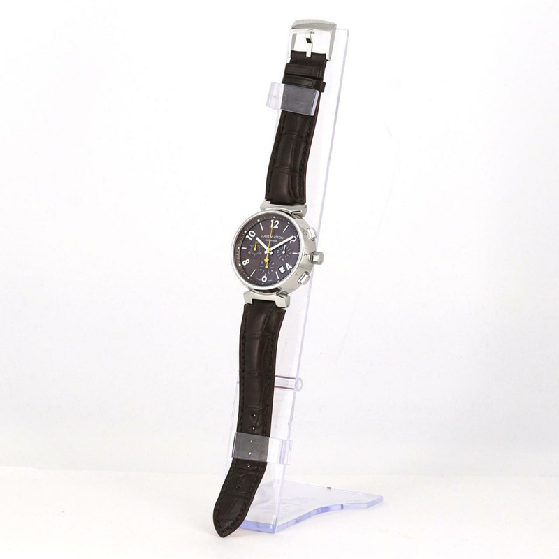 路易威登 Tambour Chrono Q1121 SS 自動腕錶-1