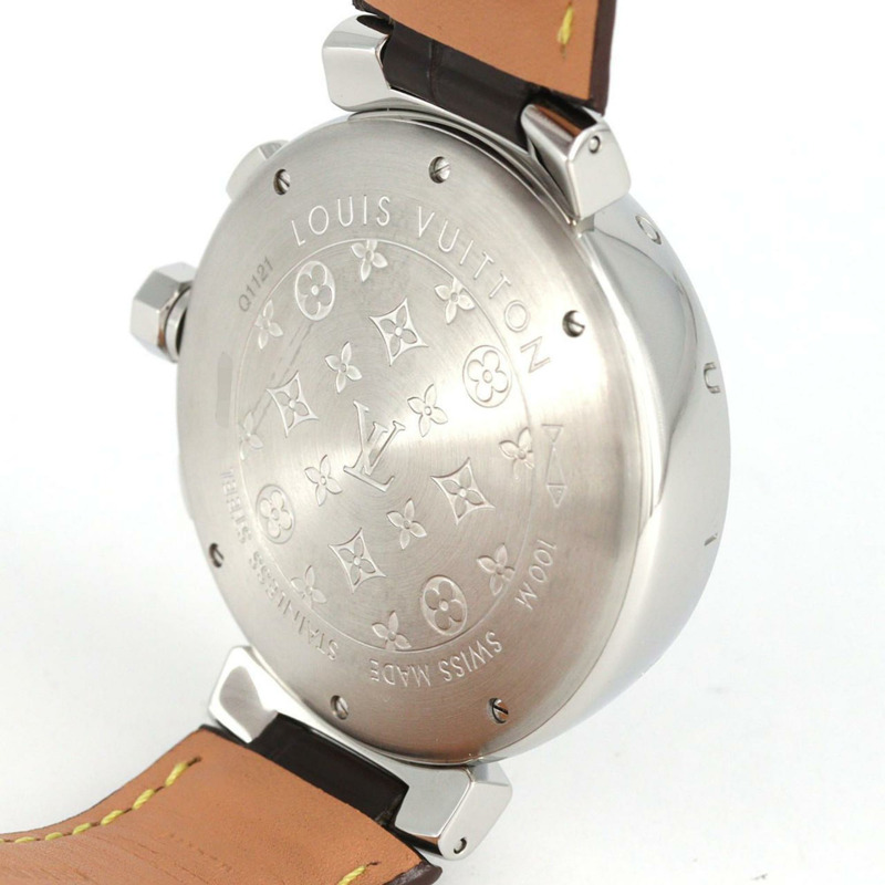 路易威登 Tambour Chrono Q1121 SS 自動腕錶-4