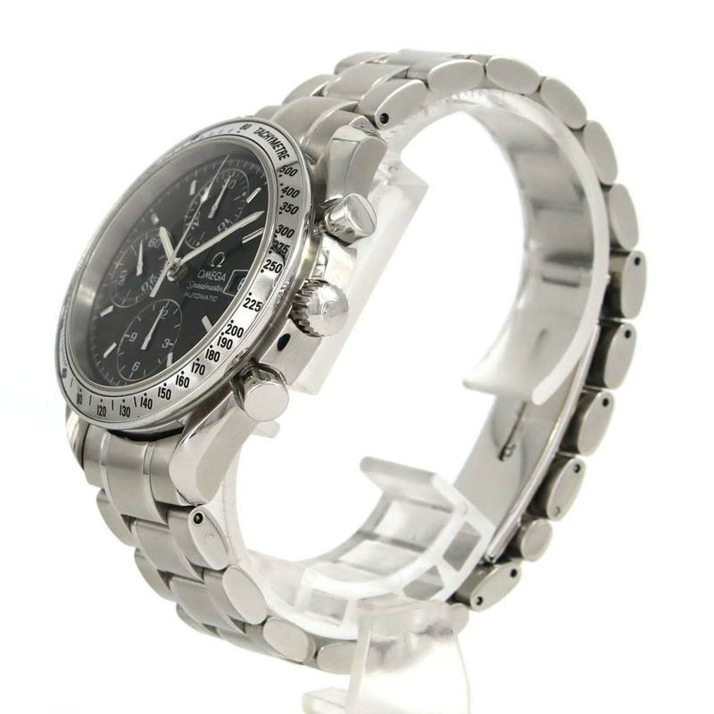 歐米茄超霸系列日期顯示3513.50不鏽鋼自動腕錶-1