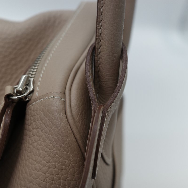 【CP 精選🌟小編推薦】Hermès 愛馬仕 Lindy 34 斑鳩灰 TC 皮 牛皮 單肩包 框Q 2013 年-4