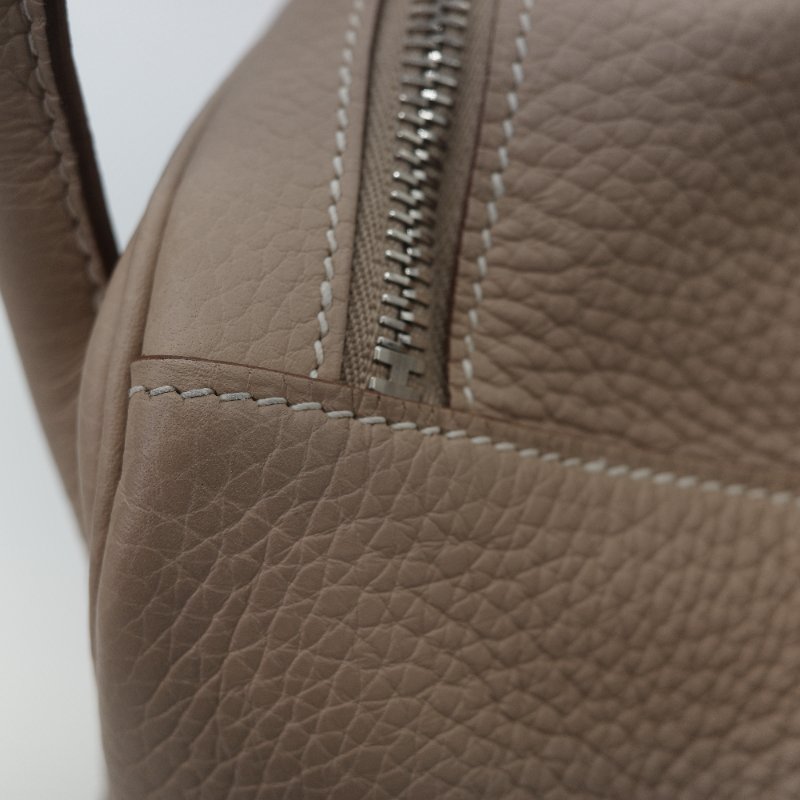 【CP 精選🌟小編推薦】Hermès 愛馬仕 Lindy 34 斑鳩灰 TC 皮 牛皮 單肩包 框Q 2013 年-13