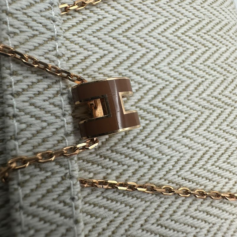 【美收精品】HERMES愛馬仕LOGO項鍊 C-238【隔月月中將轉賣至日本 上架期限30天】-2