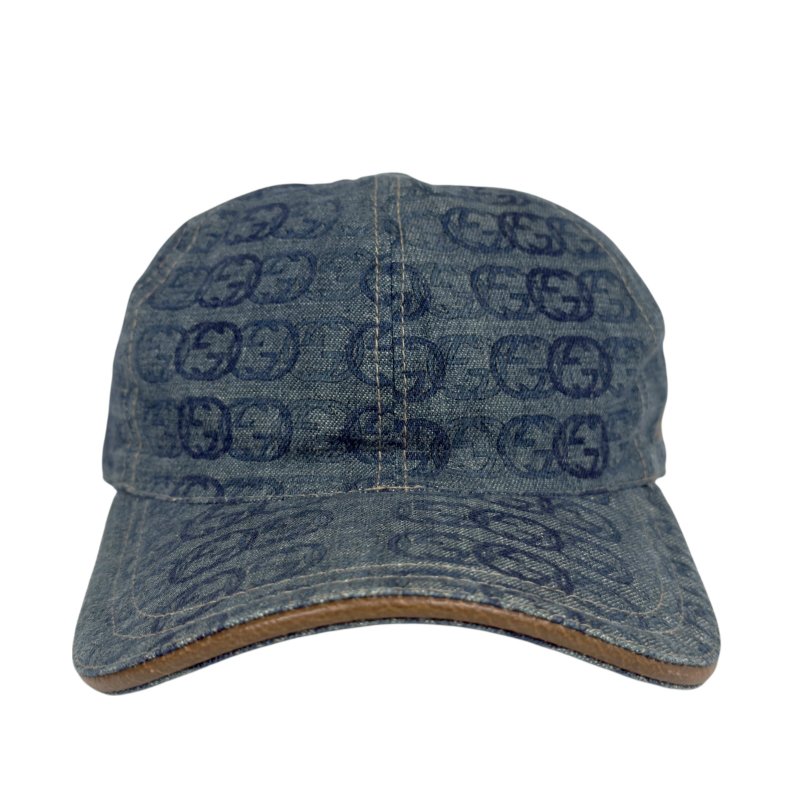 GUCCI GG 牛仔 棒球帽-2