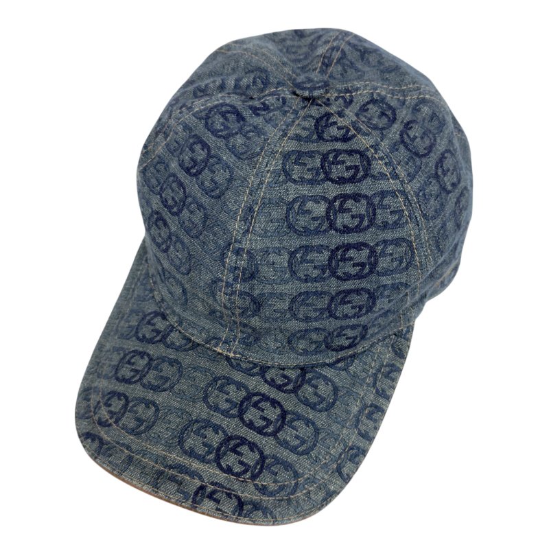 GUCCI GG 牛仔 棒球帽-7