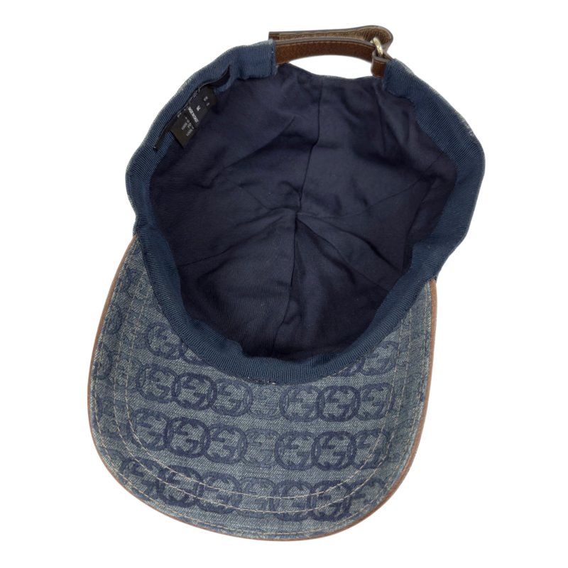 GUCCI GG 牛仔 棒球帽-8