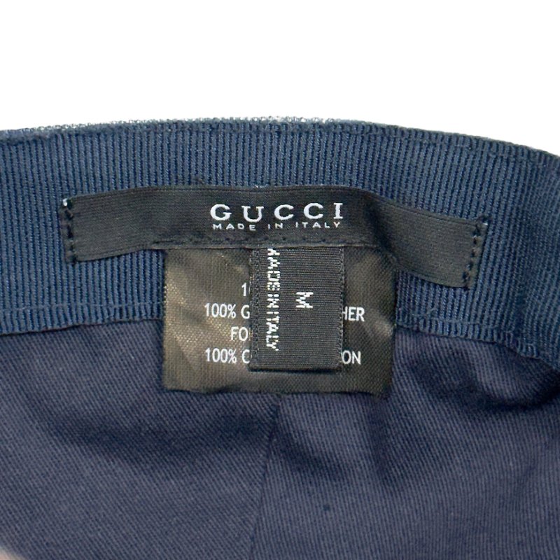 GUCCI GG 牛仔 棒球帽-9