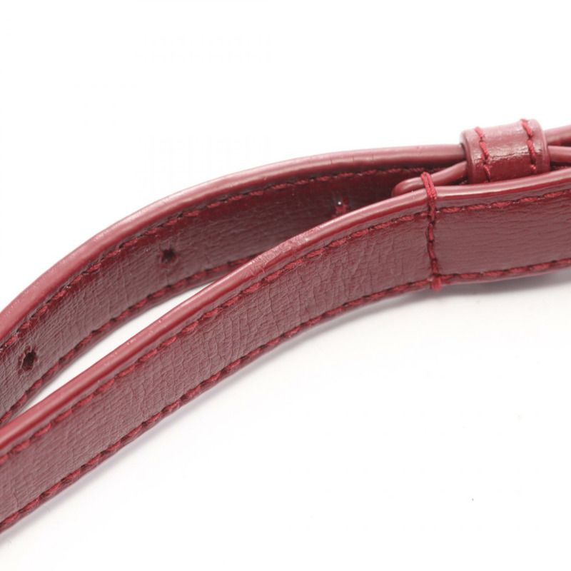 SAINT LAURENT PARIS Bellechasse 中型單肩包 482051 皮革 波爾多色-5