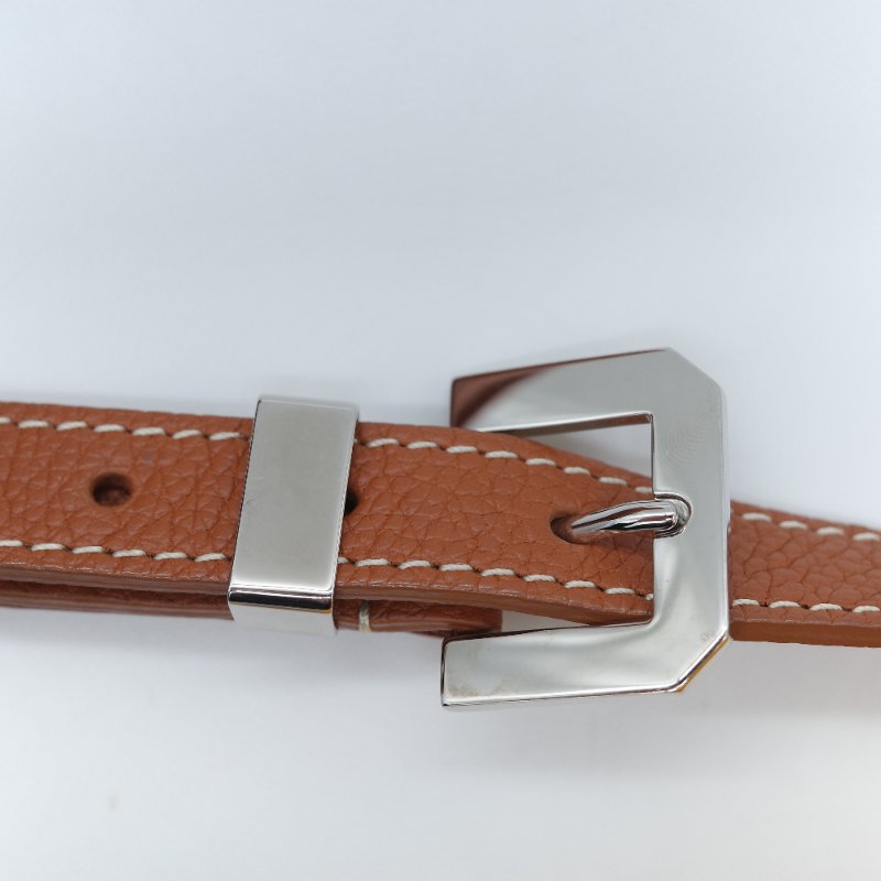 閒置品 ♥️ 有購證【超級新🌟小編推薦】Goyard 戈雅 Belvedere MM 棕色 帆布 小牛皮 中號 翻蓋包 斜背郵差包｜中性款-12