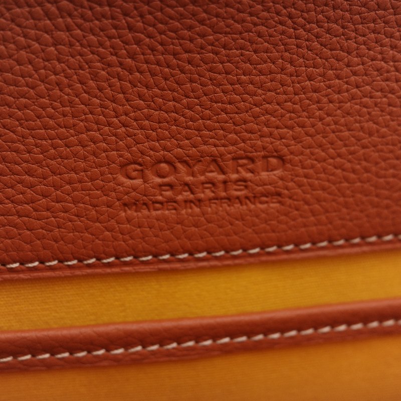 閒置品 ♥️ 有購證【超級新🌟小編推薦】Goyard 戈雅 Belvedere MM 棕色 帆布 小牛皮 中號 翻蓋包 斜背郵差包｜中性款-17