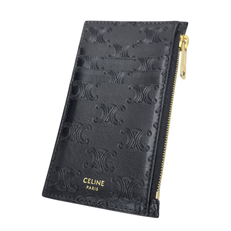 CELINE 凱旋門 拉鏈卡包-0