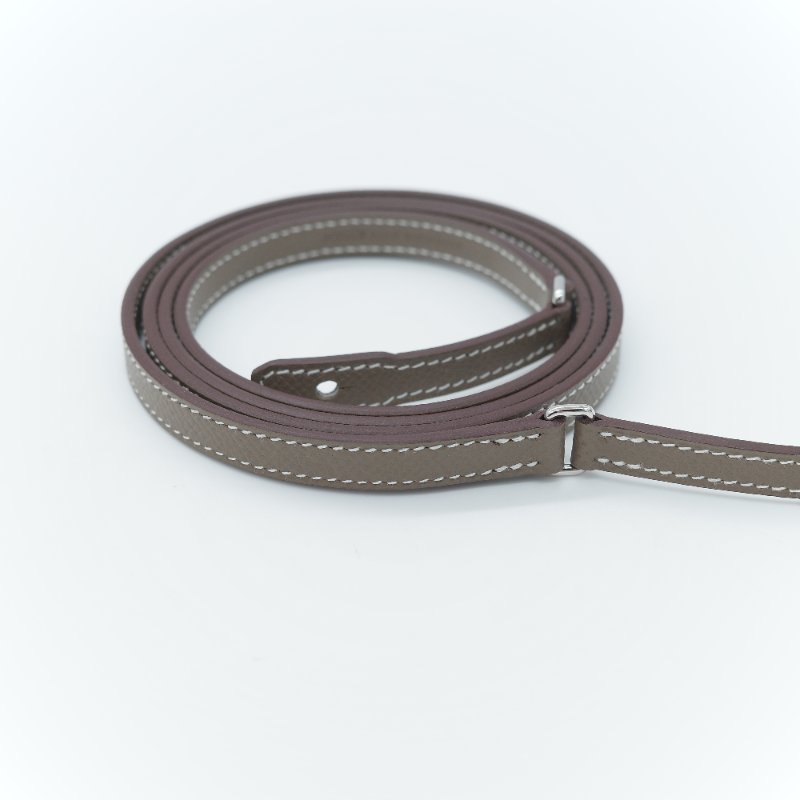 （專櫃 22 萬♥️全新品）Hermès 愛馬仕 Chaine d'Ancre To Go WOC 大象灰色 牛皮 長型手拿斜背兩用錢包-12