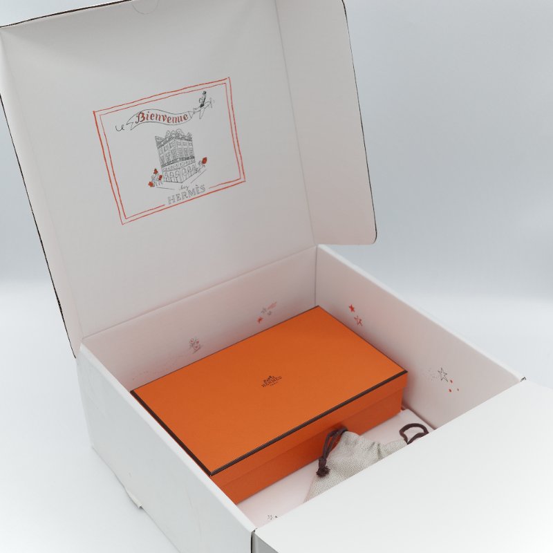 （專櫃 22 萬♥️全新品）Hermès 愛馬仕 Chaine d'Ancre To Go WOC 大象灰色 牛皮 長型手拿斜背兩用錢包-16