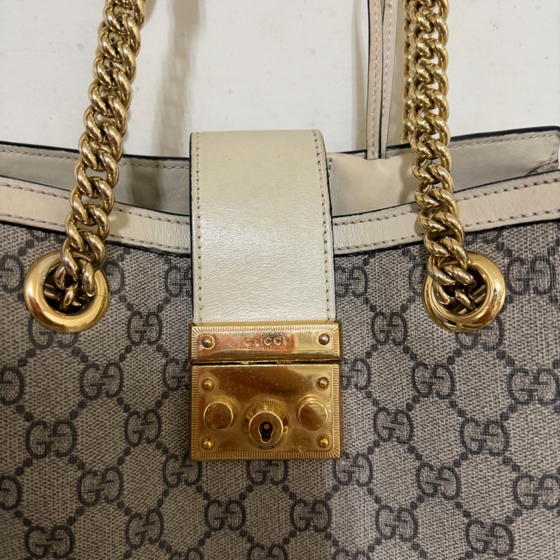 Gucci padlock小號托特-0