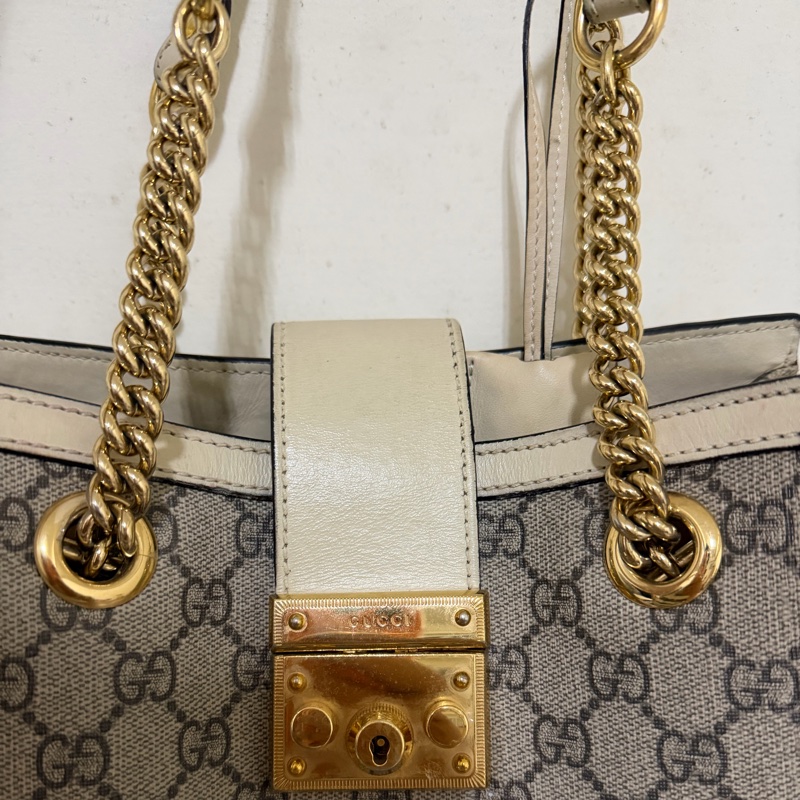 Gucci padlock小號托特-7