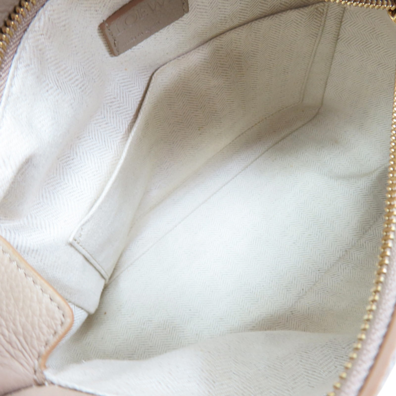 卡其色 牛皮 Small Puzzle Edge 肩背包【LOEWE 羅威】 A510P60X30-4