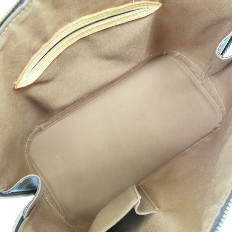 棕色 原花 帆布 Alma PM 手提包 (無鑰匙)【LOUIS VUITTON LV 路易威登】 M51130-4