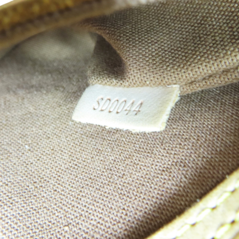 棕色 原花 帆布 Alma PM 手提包 (無鑰匙)【LOUIS VUITTON LV 路易威登】 M51130-6