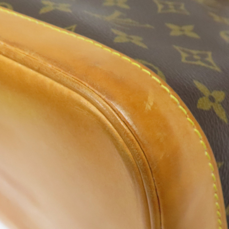 棕色 原花 帆布 Alma PM 手提包 (無鑰匙)【LOUIS VUITTON LV 路易威登】 M51130-11