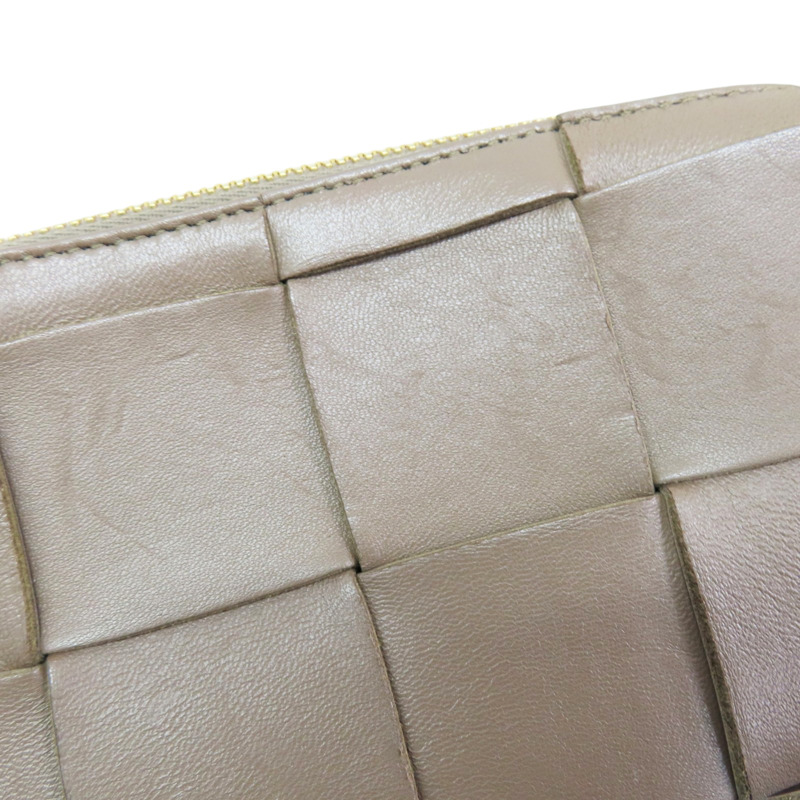 棕色 羊皮 Mini Cassette 相機包 肩背包【BOTTEGA VENETA BV 寶緹嘉】 755031-11