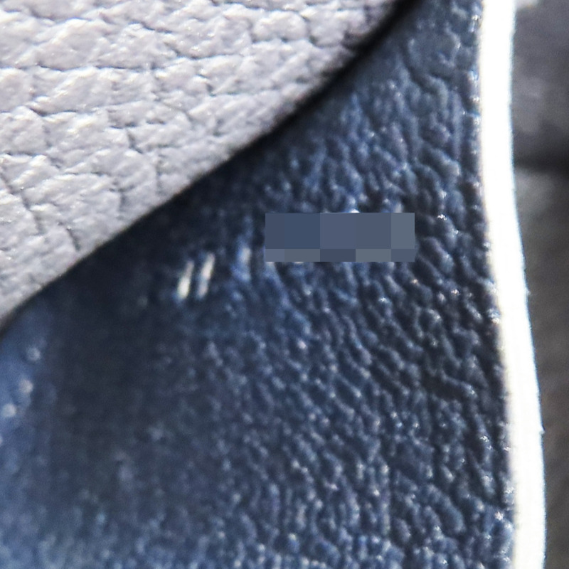 午夜藍 TOGO牛皮 Videpoches 肩背包 B刻 銀扣【HERMES 愛馬仕】 H084283CK-6