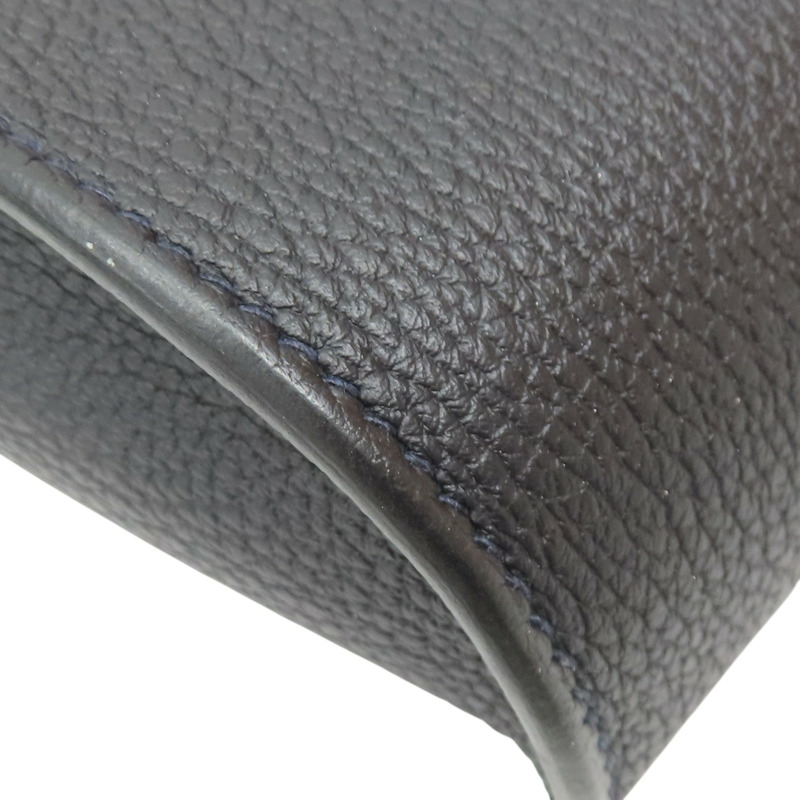 午夜藍 TOGO牛皮 Videpoches 肩背包 B刻 銀扣【HERMES 愛馬仕】 H084283CK-8