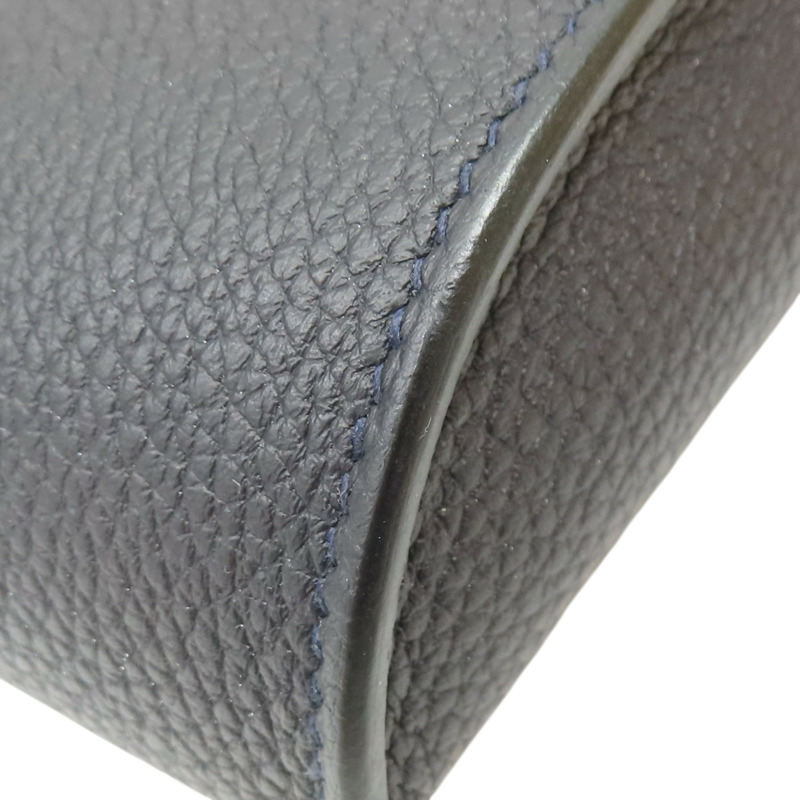 午夜藍 TOGO牛皮 Videpoches 肩背包 B刻 銀扣【HERMES 愛馬仕】 H084283CK-9