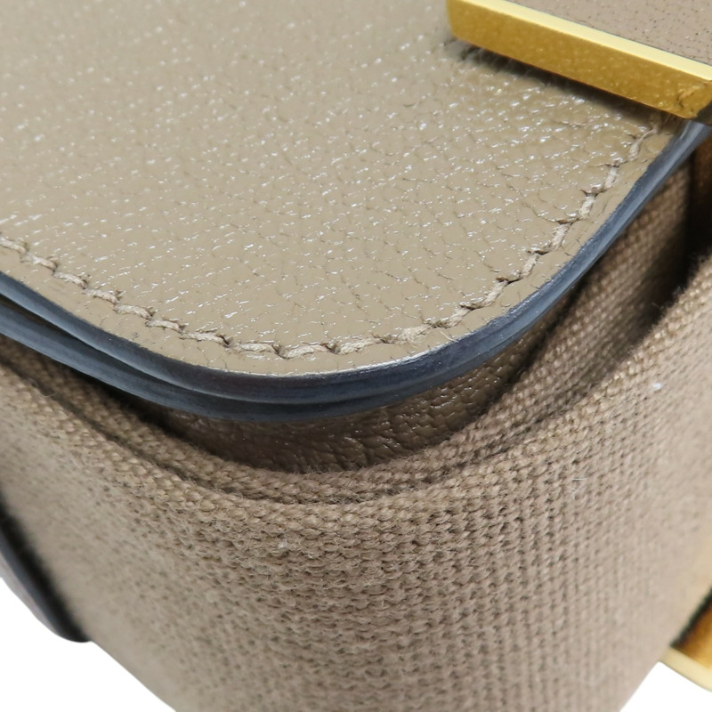 大象灰 山羊皮 肩背包 B刻【HERMES 愛馬仕】 H083052CC-10