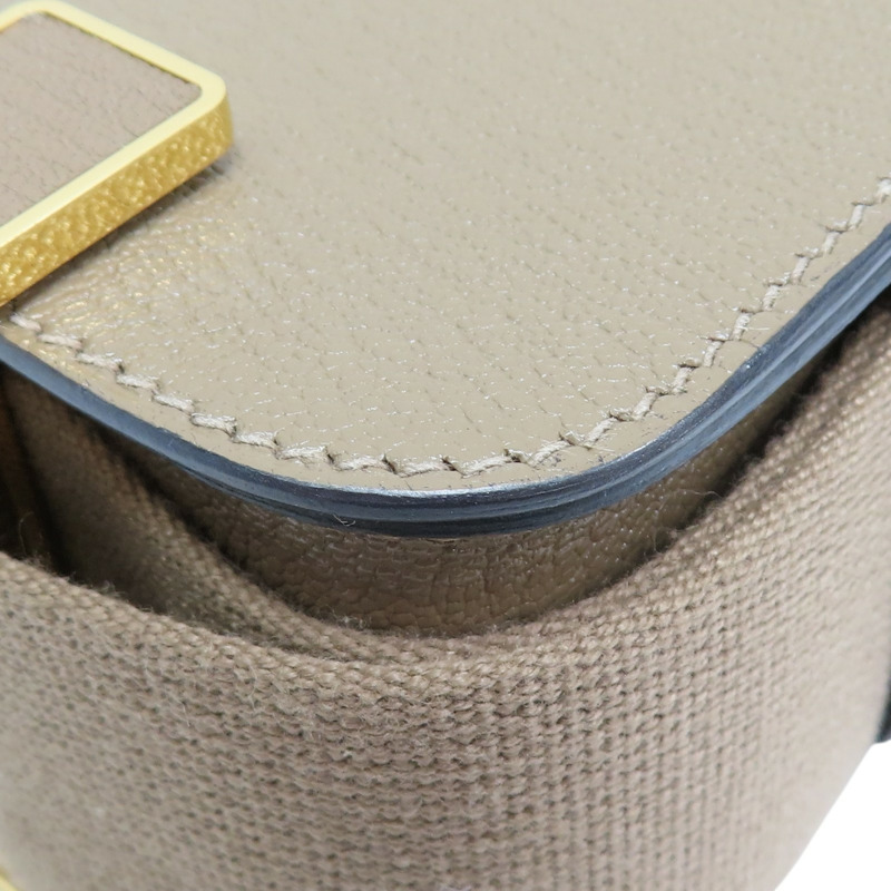 大象灰 山羊皮 肩背包 B刻【HERMES 愛馬仕】 H083052CC-11