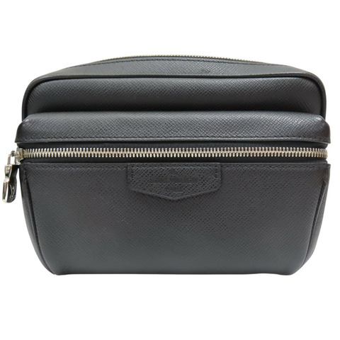 黑色 牛皮 Bum Bag Outdoor 肩背包【LOUIS VUITTON LV 路易威登】 M33438