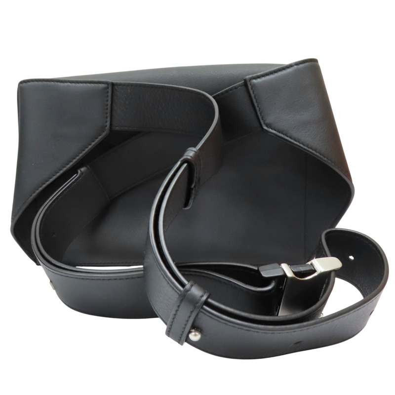 黑色 牛皮 Small Puzzle Edge 肩背包【LOEWE 羅威】 0010965754-1