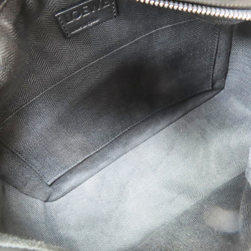 黑色 牛皮 Small Puzzle Edge 肩背包【LOEWE 羅威】 0010965754-4