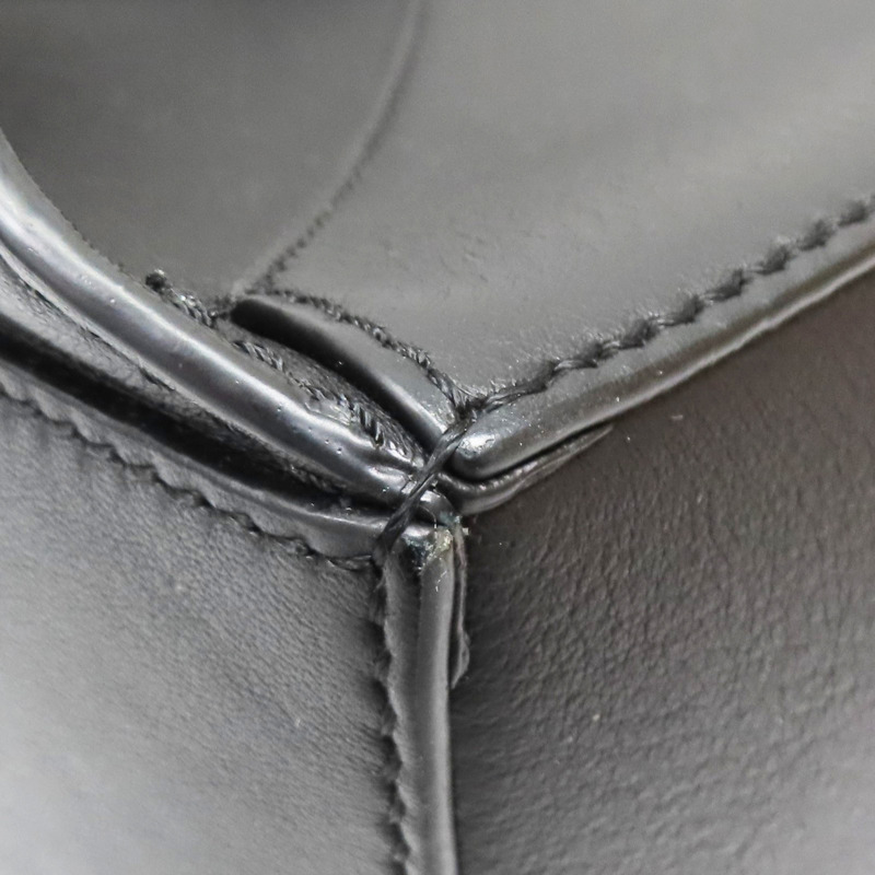 黑色 牛皮 Small Puzzle Edge 肩背包【LOEWE 羅威】 0010965754-10