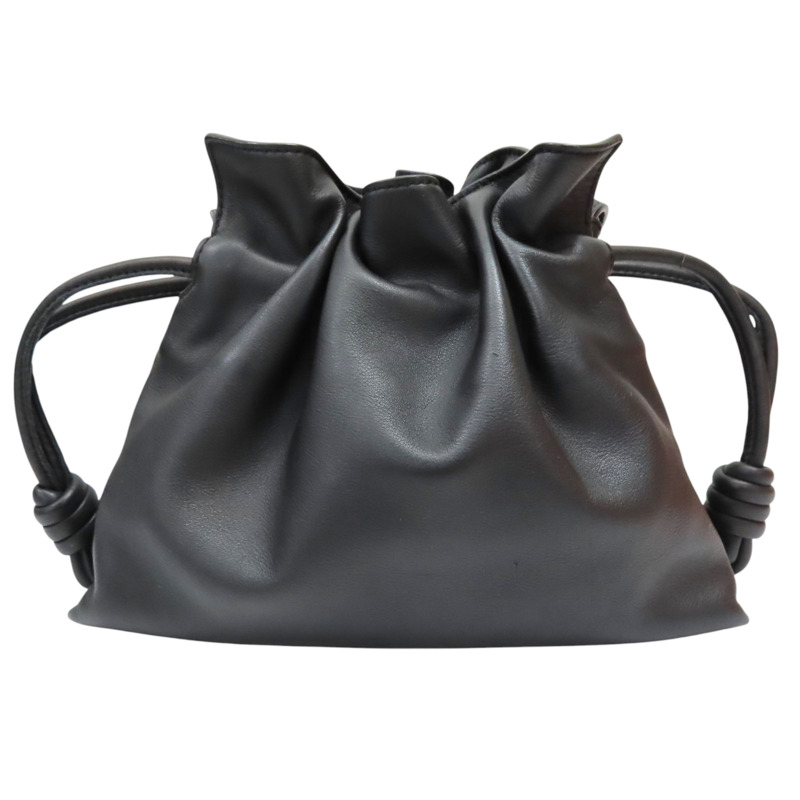 黑色 牛皮 Flamenco Mini 肩背包【LOEWE 羅威】 A411FC2X37-1