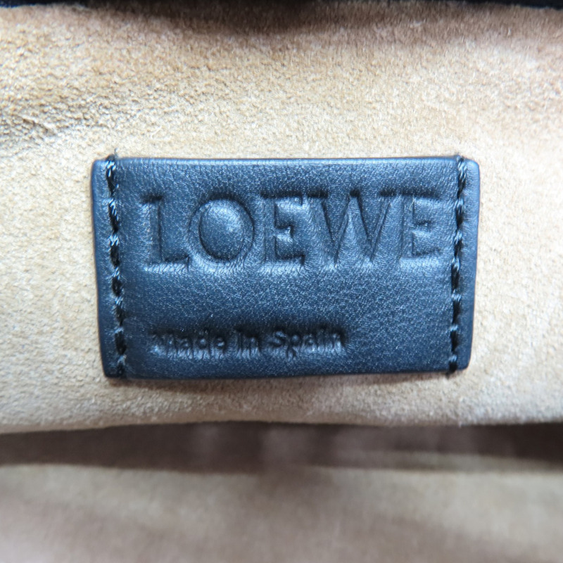 黑色 牛皮 Flamenco Mini 肩背包【LOEWE 羅威】 A411FC2X37-5