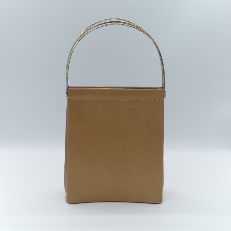 （優雅♥️經典三環）Cartier 卡地亞 Trinity 米色 金色 銀色 玫瑰金 三色金屬環 手提包 肩背包-2