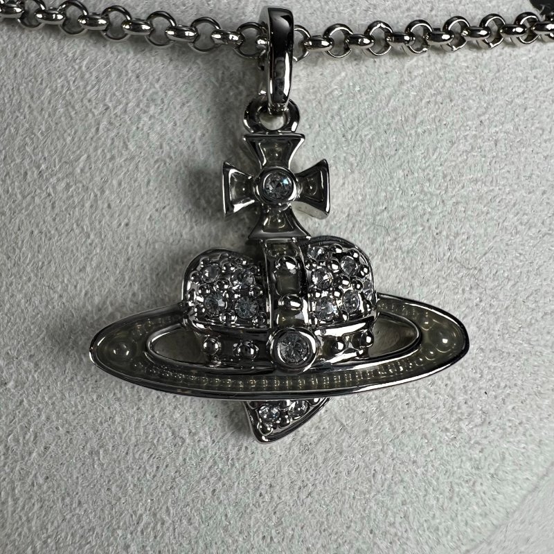 VIVIENNE WESTWOOD 合金土星光環項鍊-3