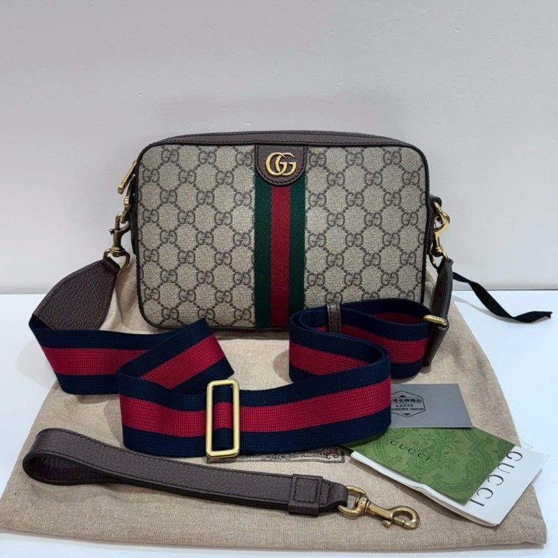 GUCCI 斜背包/側背包/手拿包 9成新-0