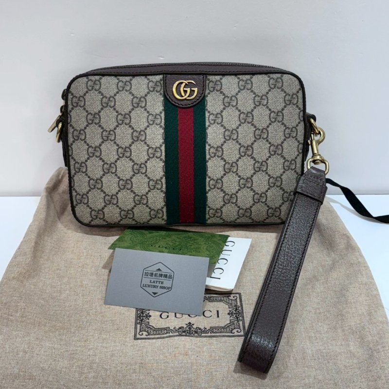 GUCCI 斜背包/側背包/手拿包 9成新-2