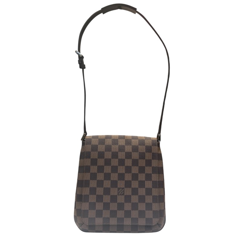 LV咖啡棋盤格王菲肩背包-小款-0