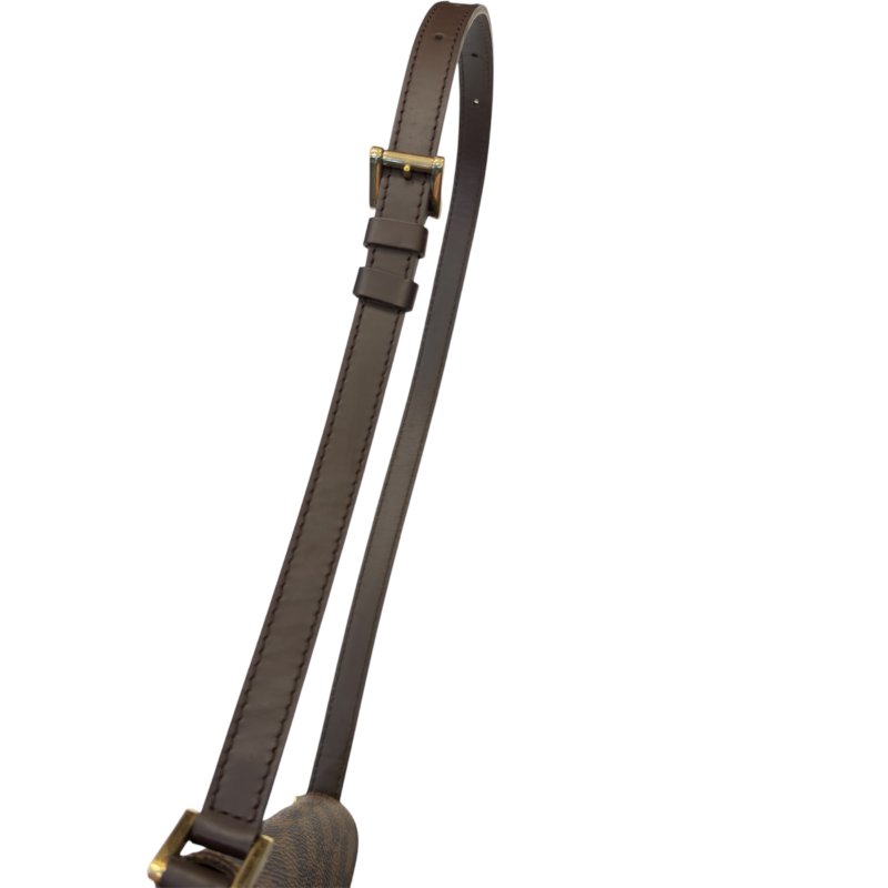 LV咖啡棋盤格王菲肩背包-小款-7