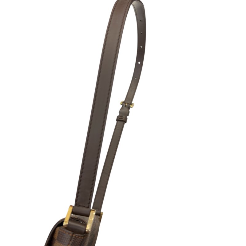 LV咖啡棋盤格王菲肩背包-小款-8