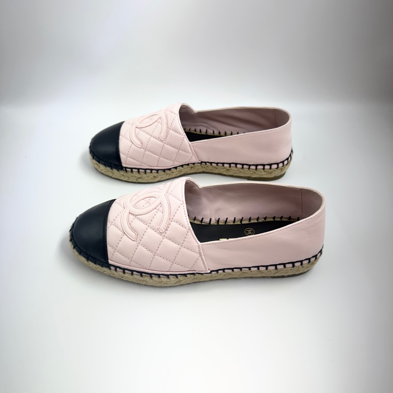 CHANEL香奈兒草編鞋-3